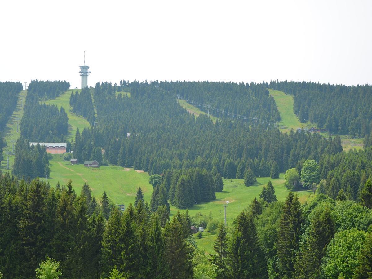 Nice Holiday Home In The Ore Mountains Only 500M From The Chairlift Loucna pod Klinovcem Exterior photo